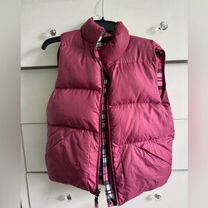 L.L. Bean reversible goose down vest
